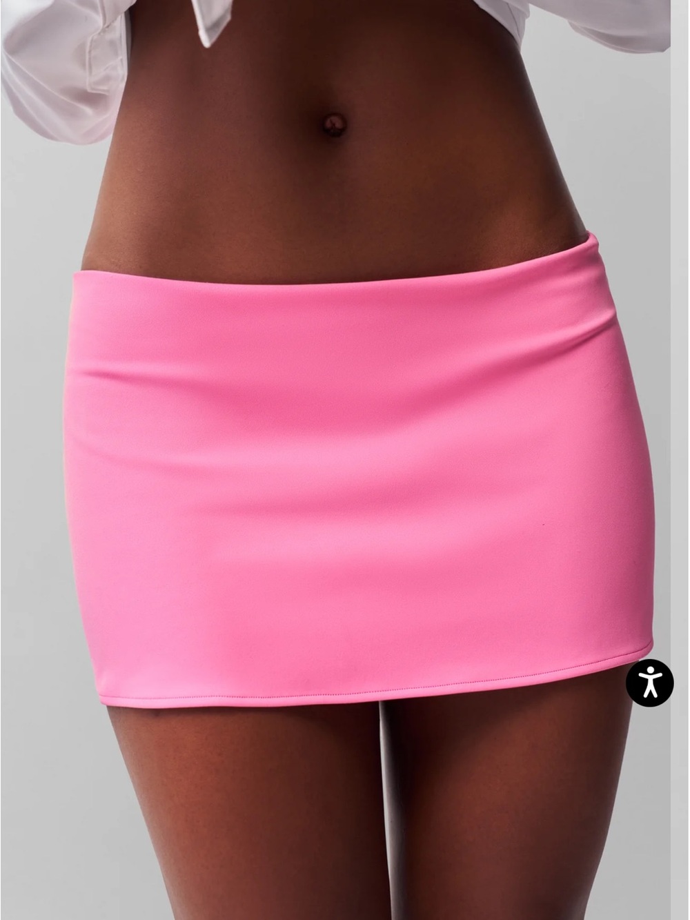 Danielle Guizio Hot Pink Mini Skirt